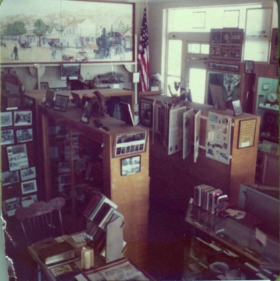 The museum in the Masonic Temple building in 1972.