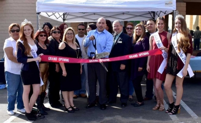 FZ Tax Services Grand Opening February 4, 2017. Owner FZ Tax Services Frank Zamora (center).