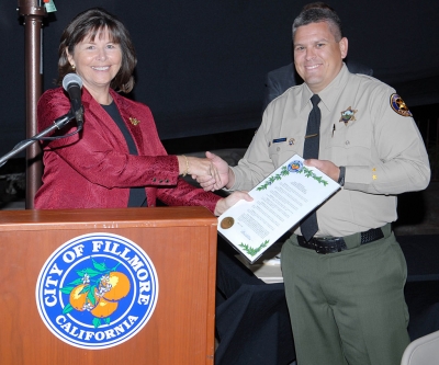 Officer of the Year Deputy Brian Hackworth