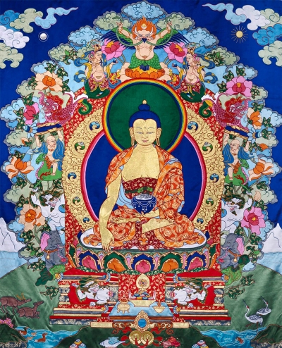 “Buddha Six Supports” - Leslie Rinchen-Wongmo - http://threadsofawakening.com/