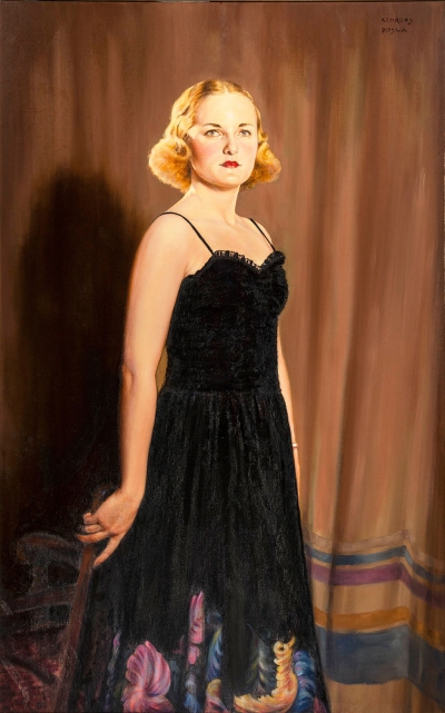 “Kay Haley” – Artist George’s Posla – 1937. On loan from collection of Robert Haley.