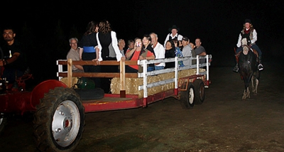 Heading out into the dark, dank river bottom. (notice Councilmember Gayle Washburn behind the guy taking a picture of ME!)