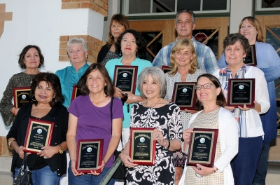 At Tuesday night’s meeting the Fillmore School Board recognized classified, certified and management retirees of the Fillmore Unified school District for their years of service.
