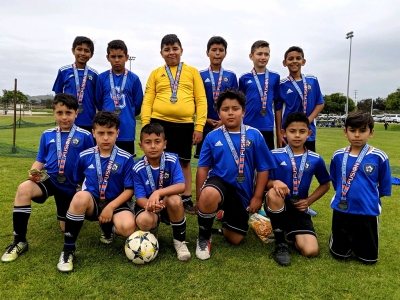 Pictured above is Fillmore’s California United 2008 Boys Soccer Team. Top row (l-r) Juan Medina, Christian Solis, Julian Medina, Hector Hernandez , Edgar Castellon, and Christian Ramirez. Bottom (l-r) Jayden Guzman, Jaycob Guzman, Saul Magana, Israel arroyo, Julio Ballesteros, and Angel Garza. Not pictured: Abe de la Cruz and Jesus Canch.