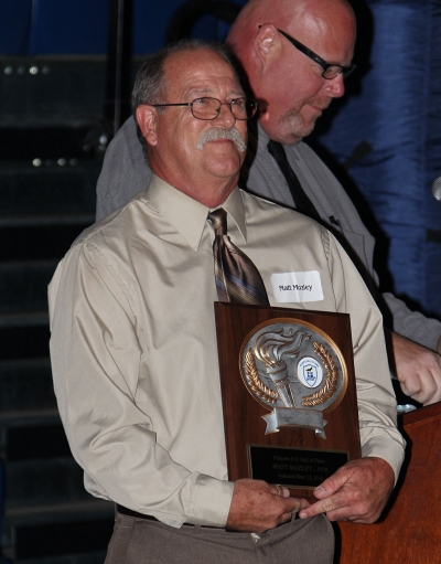 Matt Mozley, Hall of Fame Inductee, Class of 1970.