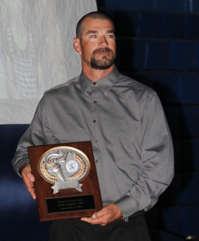 Tory Cabral, Hall of Fame Inductee, Class of 1991.