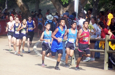 Jaime Vargas, a freshman ran an amazing time of 19:02 in his debut at Mt. Sac.