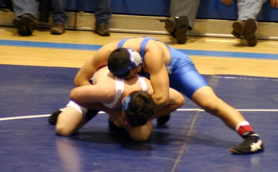 Sammy Orosco matching up with Malibu wrestler.