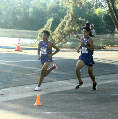 Varsity Boys (l-r) Nick Hurtado, Kobe-Lizarraga.