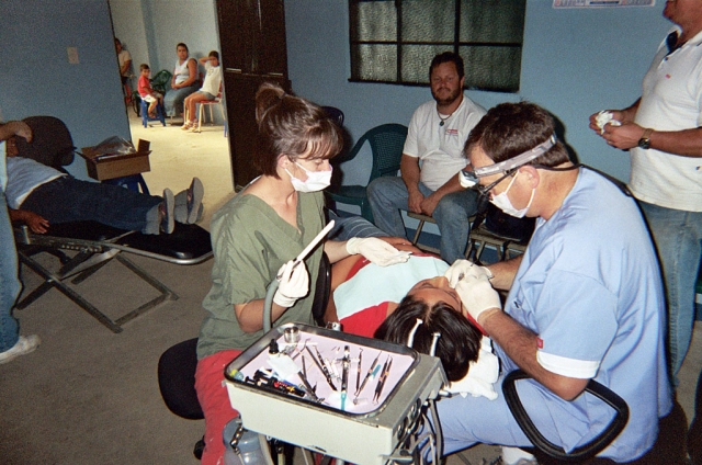 Fillmore dentist Dr. Mark Pratt and his daughter Kristyn, a Cal State Northridge student of speech pathology, recently returned from the village of Zacualpa, Guatemala, where they administered urgently needed dental care to its inhabitants and those of the remote Mayan village of Turbala.