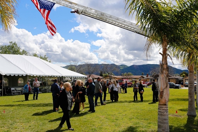 Appreciation Day was held Sunday, March 1st at Fillmore First Baptist Church. The public was invited to show support for all our local Law Enforcement, Firefighters, and Emergency Medical Personnel. Emergency Vehicles were on display, along with food, music and a Jolly Jumper. Representing local agencies were the Ventura County Fire Department, The City of Fillmore Fire Department, the California Highway Patrol, the Ventura County Sheriffs Department and Confined Space Rescue.