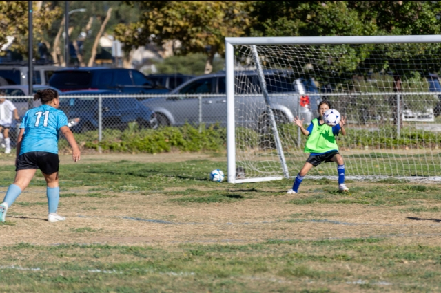 Fillmore AYSO 242 Soccer hosted its game last Saturday, October 7th, 2023. Above and below are photos from
the Blue Waves vs. Blue Mermaids game. Photo credit Crystal Gurrola