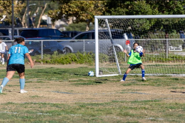 Fillmore AYSO 242 Soccer hosted its game last Saturday, October 7th, 2023. Above and below are photos from
the Blue Waves vs. Blue Mermaids game. Photo credit Crystal Gurrola