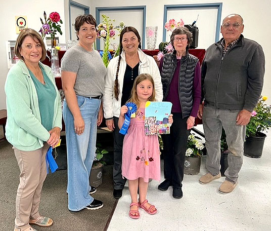 On April 25th and 26th, the 2025 Fillmore Flower Show arrived with theme being “Spirit of Bloom,” which filled the Active Adult Center with flowers galore. Pictured above are the winners from this year’s show in no specific order: Nick Meguerditchian, Les Ibarra, Julie Latshaw, Beverly Myer, Christina Krizer, Yannette Traver, Helen Archer, Debbie Curnett, Nick Meguerditchian, Eleanor Zermeño, and Abby Klittich. Photo credit Jan Lee. 