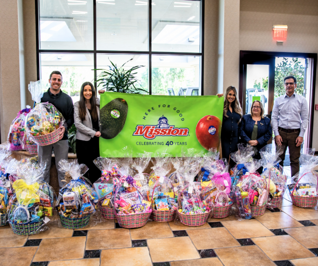 Happy Easter from Mission Produce! This year as part of our #HereForGood campaign, we made Easter baskets for the Boys & Girls Club of Santa Clara Valley, supporting their mission to serve the Fillmore, Piru, and Santa Paula communities. #HappyEaster #Easter2023. Courtesy https://www.facebook.com/missionproduceinc/ also on https://www.facebook.com/bgclubscv.