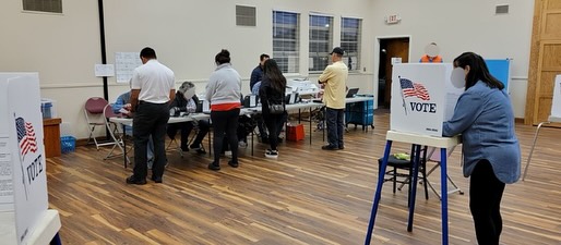 Tuesday, March 5, was the last day to cast your votes. Voters lined up at the polls to cast their votes for the 2024 Primary Elections at Saint Francis Church in Fillmore.