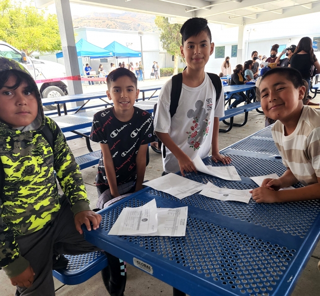 On Tuesday, August 9th, 6th grade students were back at Fillmore Middle School for their orientation and registration. They were all smiles! School is set to begin next week, Thursday, August 17th.