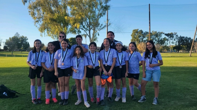 AYSO Legends went to the playoffs last weekend, November 18-19, with an undefeated season. On Saturday, November 18, they played hard and won both games, 8-1 & 9-0. Sunday started with a tie, 2-2, then a loss 4-5, and finally a tie 3-3 for third place, lost in penalty kicks. Legends finished in 4th at the playoffs but what a great effort and great season! Congratulations to Sophia, Anissa, Jenna, Hanna, Juliana, Samantha, Sofia, Zoey, Sarai, Angie, Chantille, Amaris and Coach Jeremy. GO LEGENDS!!