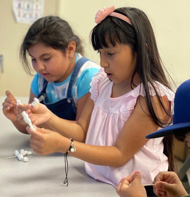 S.T.E.M. Friday! A Marshmallow Engineering Challenge was held at the Piru Boys & Girls Club. The activities keep the fun and learning going for all to enjoy. Photos courtesy https://www.facebook.com/bgclubscv. 