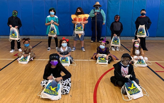 Boys & Girls Club of Fillmore gave away goodie bags filled with school supplies to the first 75 youngsters who stopped by between 3-5pm on Halloween. Courtesy Boys & Girls Club of Santa Clara Valley Facebook Page.