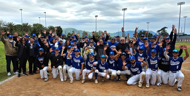 On April 25, 2024, the Fillmore Flashes Baseball team hosted a ceremony in honor of Booty Sanchez, and the baseball field dedicated to his memory, and marked the final Flashes baseball game played on the field before moving to its new location. Pictured above are folks who came out to participate in the ceremony.