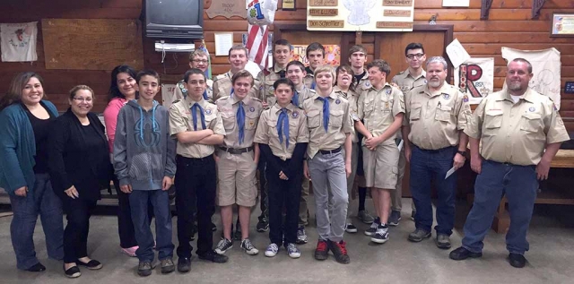 Non-Profit Of The Year, Boy Scout Troop #406. The Fillmore Chamber of Commerce congratulates Non-Profit of the Year, Boy Scout Troop #406. (l-r) (front row) Junior Escoto, Timmy Murphy, Matt Van DeMheen, Tommy Vargas, Sammy Kafka, Timmy Vargas, (middle row) Yolanda Palomares, Irma Magana, Alicia Cortez, James Chandler, Clinton Staples, Assistant Scoutmasters, Ron Smith and Kyle Hollis, (back row) Jared Fairall, Matt Henschel, Luke Larson, Chris Vargas, Scott Van DeMheen and Pablo Almaza.