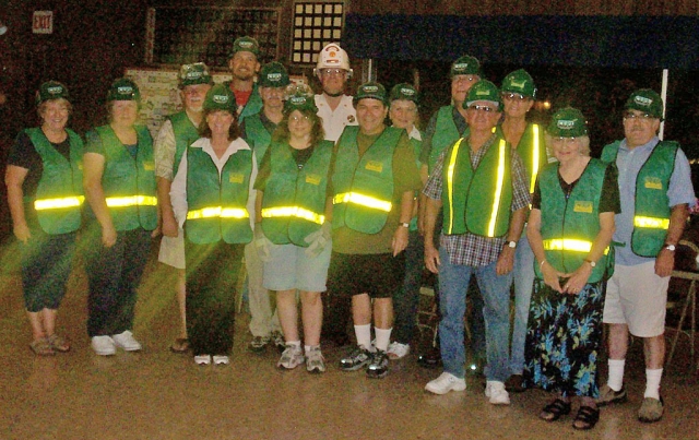 The Voice of El Dorado Mobile Homeowners Association , Helen Rosette, on-site manager of El Dorado Mobile Home Park along with Royce E. Davis (pictured), Sr. Deputy Chief Special Operations, Fillmore Fire Dept. sponsored Community Emergency Response Team (CERT) classes and are proud to announce the graduation of twenty participants, primarily from El Dorado, on September 17, 2008. Now that training is completed the HOA is ready to implement their Block Captain Program designed to aid residents of the senior community in case of disaster or evacuation. Some of the graduates are pictured above with Deputy Chief Davis.