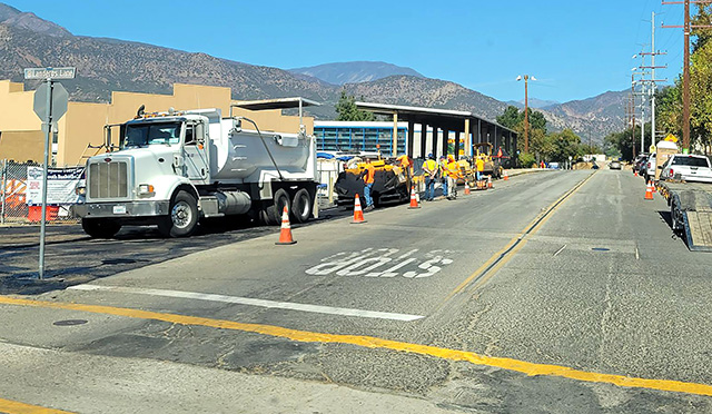 The recent work at A Street and Sespe Avenue included new asphalt and concrete around the city’s sandbag filling station to make it easier for residents to access the station. These improvements are part of the city’s 2026 Street Resurfacing Program. The city plans to provide additional information about the resurfacing program later this week to share in the Gazette’s next edition. Until then follow the City of Fillmore on Facebook regarding the Street Resurfacing Program. Photo credit Gazette staff.