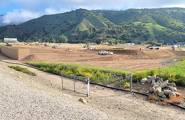 On Friday, March 13, officials broke ground on the Creekside development in Fillmore. The 134 single-family homes will include 20 affordable units and 16 will be attached Accessory Dwelling Units. The market rate pricing could range from the high $600,000s to mid-$800,000s. The development sits on vacant land west of Goodenough Road and north of B Street. Homes are estimated to go on sale late April/May. The property was bought in 2019 and Williams Homes partnered with Fillmore city staff, Planning Commission and City Council on design and an agreeable plan. In 2024 plans and tentative maps were approved. Photo credit Gazette staff.