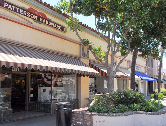 Shown is Patterson Hardware Store, an anchor to Fillmore’s downtown business for nearly 90 years. In a world that changes on the whim of the consumer, where can you find such continuity in retail?