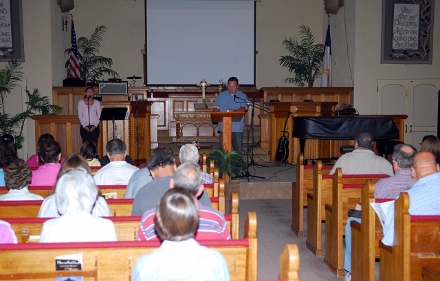 Faith Community Church on Central Ave. held a National Day of Prayer service last Thursday. Fillmore area pastors participated in the joyous event.