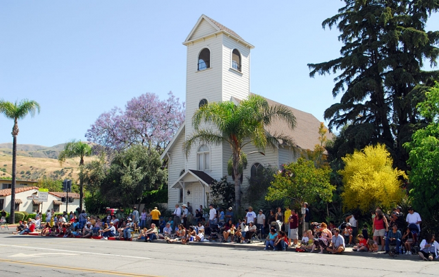 Despite the hot weather well into the high 90's, the parade and festival were enjoyed by many.