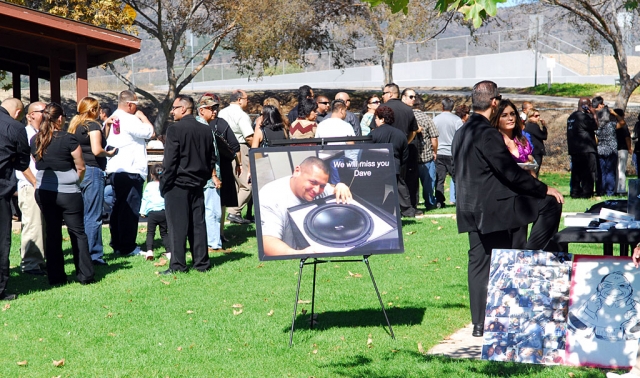 A reception was held for the late David Garcia aka “DJ Gorilla” at Shiells Park. Over 300 attended the memorial reception.