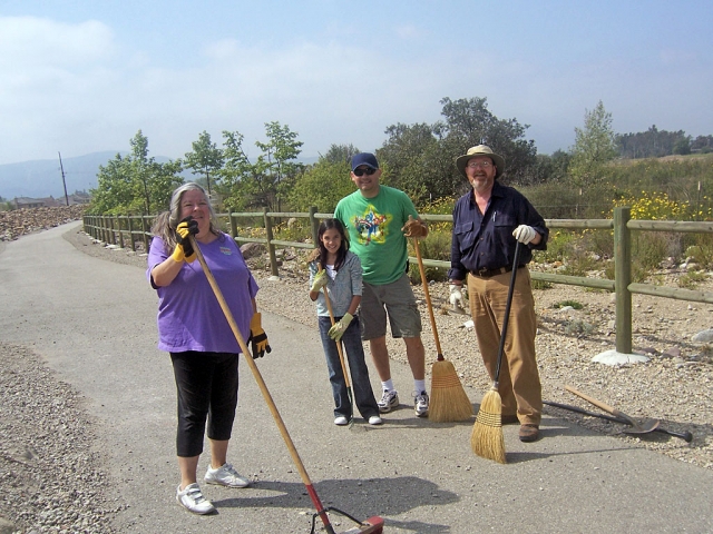 Denise Johnson, Alysia Martinez, Ralph Martinez and Bill Bartels.