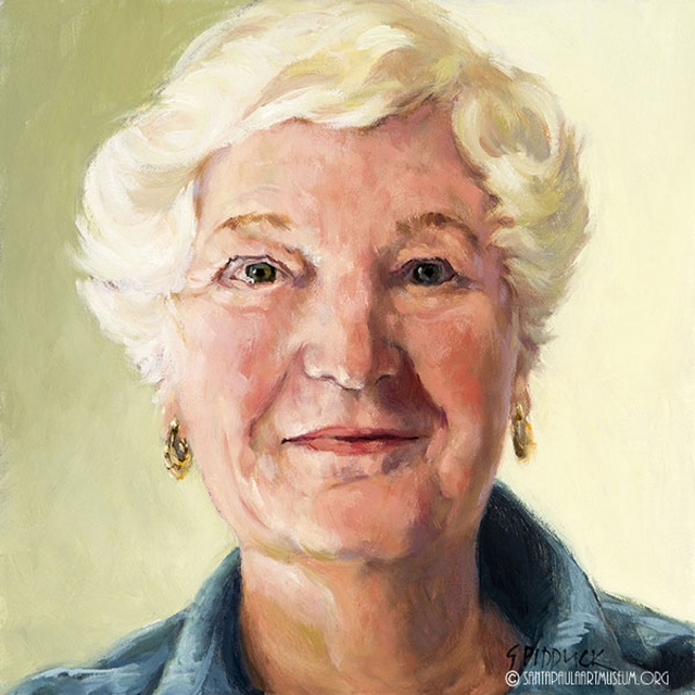 “Elizabeth” by Gail Pidduck, oil on board, Collection of the artist 