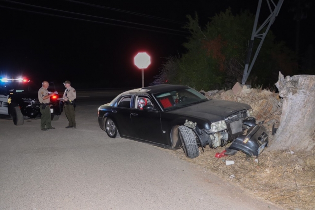 On Thursday, July 20, 2023, at 7:45pm, Police were in the area of East Telegraph Road and Timber Canyon contacting a subject who matched the description as a suspect for a hit & run that occurred in the city of Fillmore earlier that evening. Within minutes the sergeant advised dispatch that the suspect escaped custody, southbound on Timber Canyon Road running across the SR126 towards the Santa Clara Riverbed. Additional deputies from Santa Paula Police Dept., Thousand Oaks, and Headquarters responded to assist Fillmore deputies with a perimeter; the subject was not located. Photo credit Angel Esquivel-AE News.