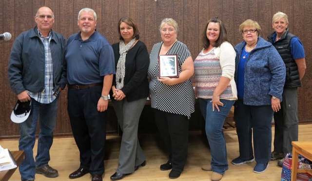 The Fillmore Unified School Board presented the Fillmore Alumni Association with a Proclamation of gratitude for all they do for the school community at last week’s school board meeting.