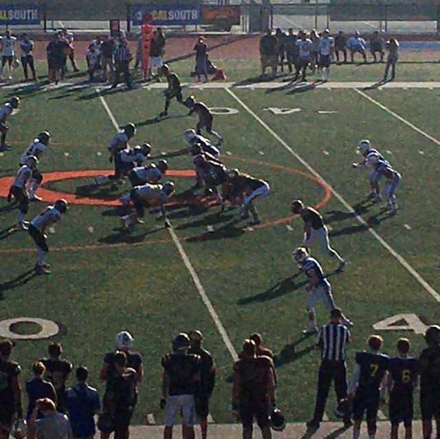 Saturday, January 25th at 1pm at Ventura College, four Flashes played in the 47th Annual Ventura County All-Star Football game. Representing Fillmore High was Jared Schieferle, Connel Ferguson, Bryce Nunez and Ryan Gonzalez. Jared Schieferle threw two touchdown passes. Good job Fillmore boys!! Pictured is a photo of the teams getting to start the play in Saturday’s All-star game. Courtesy Fillmore High School website.