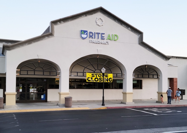 Fillmore Rite Aid Pharmacy is officially closed as of July 15th, after filing Chapter 11 Bankruptcy back in May. Customers over the weekend picked up their prescriptions for the last time. The company is closing all stores through outright closures or sales to other companies. Meanwhile, CVS, Walgreens and Albertsons have purchased prescription files and some physical locations. Farewell, Rite Aid.
