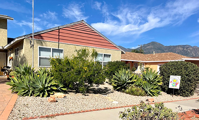 Fillmore Civic Pride Volunteers selected Patrick Beekman’s home at the 200 Block of Sierra Vista (above) as the 2026 March “Yard of the Month” award recipient. Photo credit Linda Nunes.