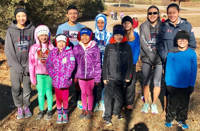 (l-r) (back row) Vanessa Cabral, Rey Laureano, Lindsey Ramirez, Audrey Cunningham, Jordyn Walla and alumni Nevaeh Walla (front row) Leah Barragan, Paola Estrada, Niza Laureano, Joshua Estrada, and Diego Feliz.