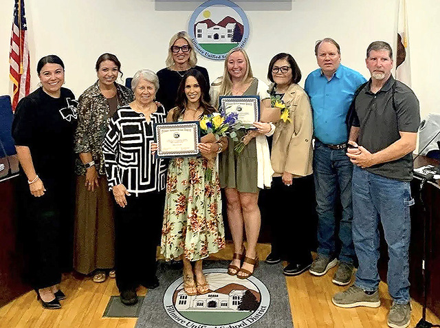 Fillmore Middle School Principal Jenny Plugge presented an update on the programs, activities, and initiatives for the 2025-2026 school year. Attendance Clerk Mary Teixeira, and teacher Zoe Johnson were both recognized. Fillmore Middle School Principal Jenny Plugge said, “Congratulations to Mary Teixeira and Zoe Johnson! They were recognized as the exceptional Classified and Certificated staff members at the October 21st FUSD Board Meeting. Thank you for all you do for the students and staff at Fillmore Middle School.” Courtesy https://www.blog.fillmoreusd.org/fillmore-unified-school-district-blog/6fh2jhf2grwerey6a9nmrr9mcnn6jb.