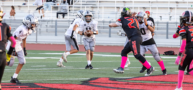 Fillmore Raiders Sophomores game. Photo credit Crystal Gurrola.