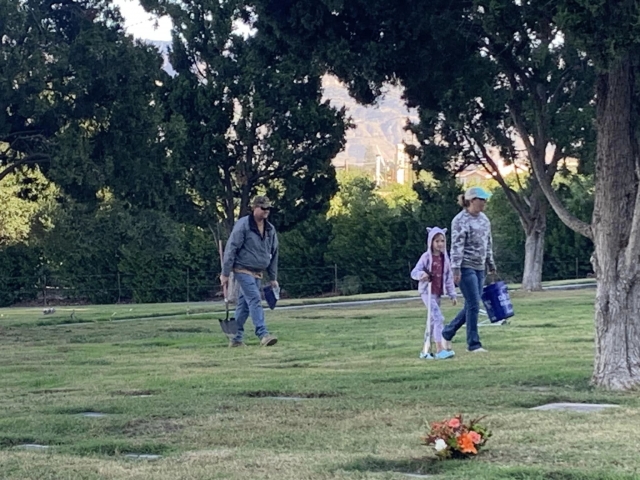 On Sunday, December 10, the Fillmore Rotary Club participated in a clean-up at Bardsdale Cemetery. Rotary Club members picked up trash, flattened gopher mounds and cleaned off overgrown grave markers. Thank you, Rotary Club of Fillmore, for coming out to help clean up! Courtesy https://www.facebook.com/bardsdalecemetery. 