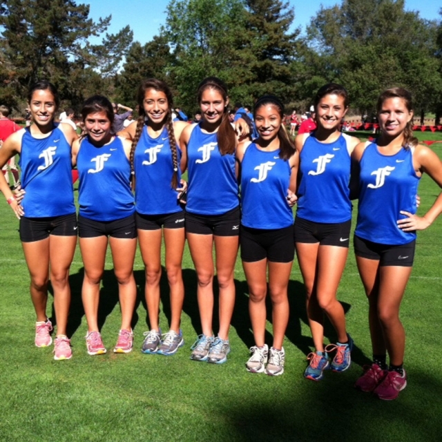 (l-r) Sophomore Briana Segoviano, Junior Sofia Gallardo, Sophomore Lupita Perez, Junior Alexis Tafoya, Freshman Marisol Martinez, Senior Kiana Hope and Senior Jordyn Vassaur.