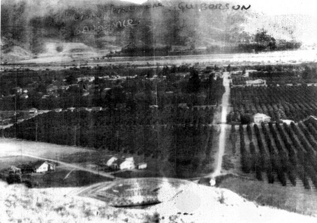 Guiberson Road, Fillmore California circa 1920. Photos courtesy Don Berthold.