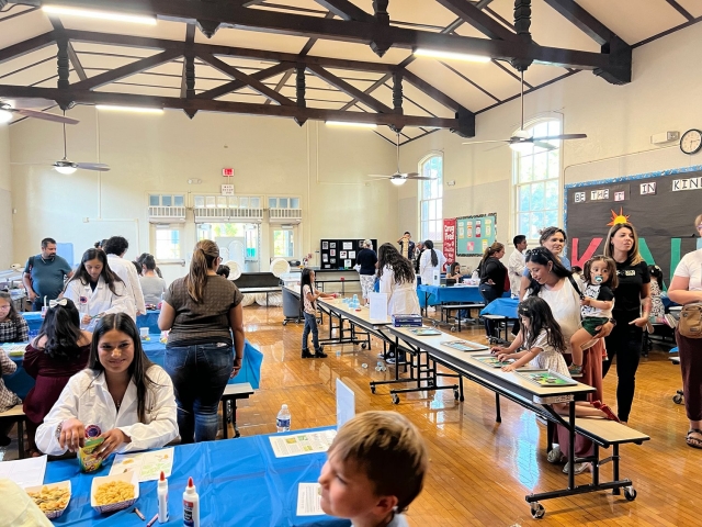 Last week Family Science Night took place at Piru Elementary in partnership with the Discovery Center and what a success! Students experienced hands-on science centers led by Fillmore High School students. Thank you, students and families, for attending this great evening event. Courtesy https://www.blog.fillmoreusd.org/fillmore-unified-school-district-blog/2023/9/13/family-science-night-at-piru-elementary. See more photos online at www.FillmoreGazette.com.