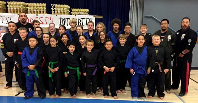 20th Annual Karate Tournament was held at Fillmore Middle School on October 8th. Pictured above are Perce’s Kenpo Karate students who competed in this years tournament.