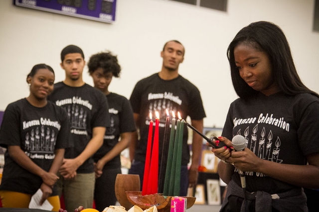 Kwanzaa Celebration. Photo credit: Brian Stethem