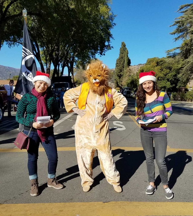 Pictured above is a photo from last years Lion’s Club Christmas Parade.